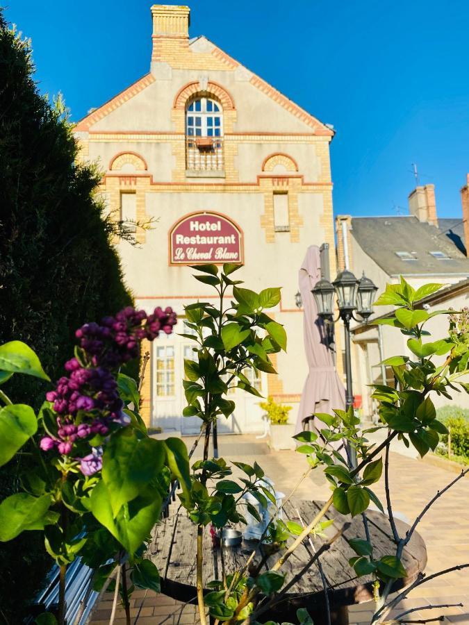 Le Cheval Blanc Hotel Jargeau Bagian luar foto